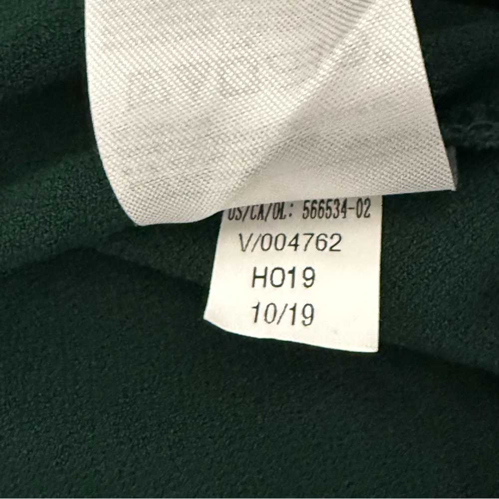Banana Republic Emerald Green Neck Tie Sleeveless Top Women’s Small Career Wear - Picture 8 of 9